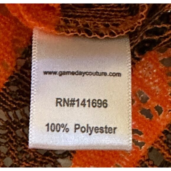 Women's Orange Oklahoma State Cowboys Graphic T-Shirt 100% Polyester Size S - Picture 12 of 13